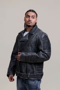 Men's Trey Biker Jacket [Space Gray]