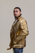 Men's Trey Biker Jacket [Gold]
