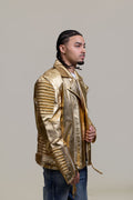 Men's Trey Biker Jacket [Gold]