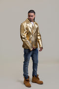 Men's Trey Biker Jacket [Gold]