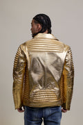 Men's Trey Biker Jacket [Gold]