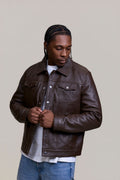 Men's Dylan Jacket Brown Leather