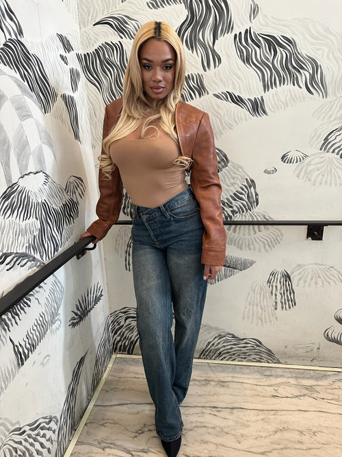 Women's Shorty Slim-Fit Long Sleeve Bolero [All Colors]