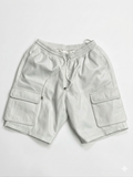 Men's Leather Cargo Shorts