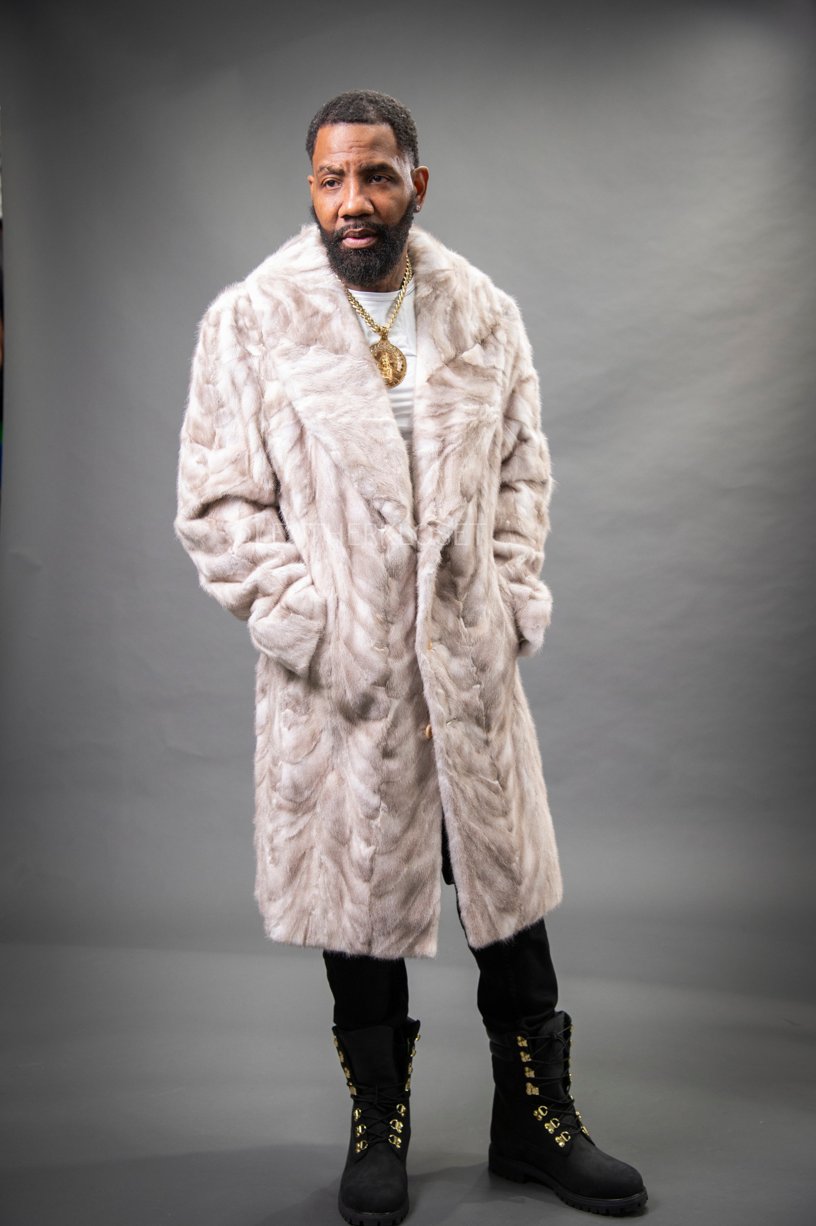 Men's Mink Shawl Collar Jacket – LeatherKloset