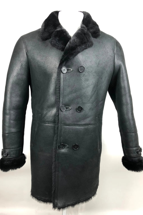 Mens Paris 3/4 Shearling Jacket