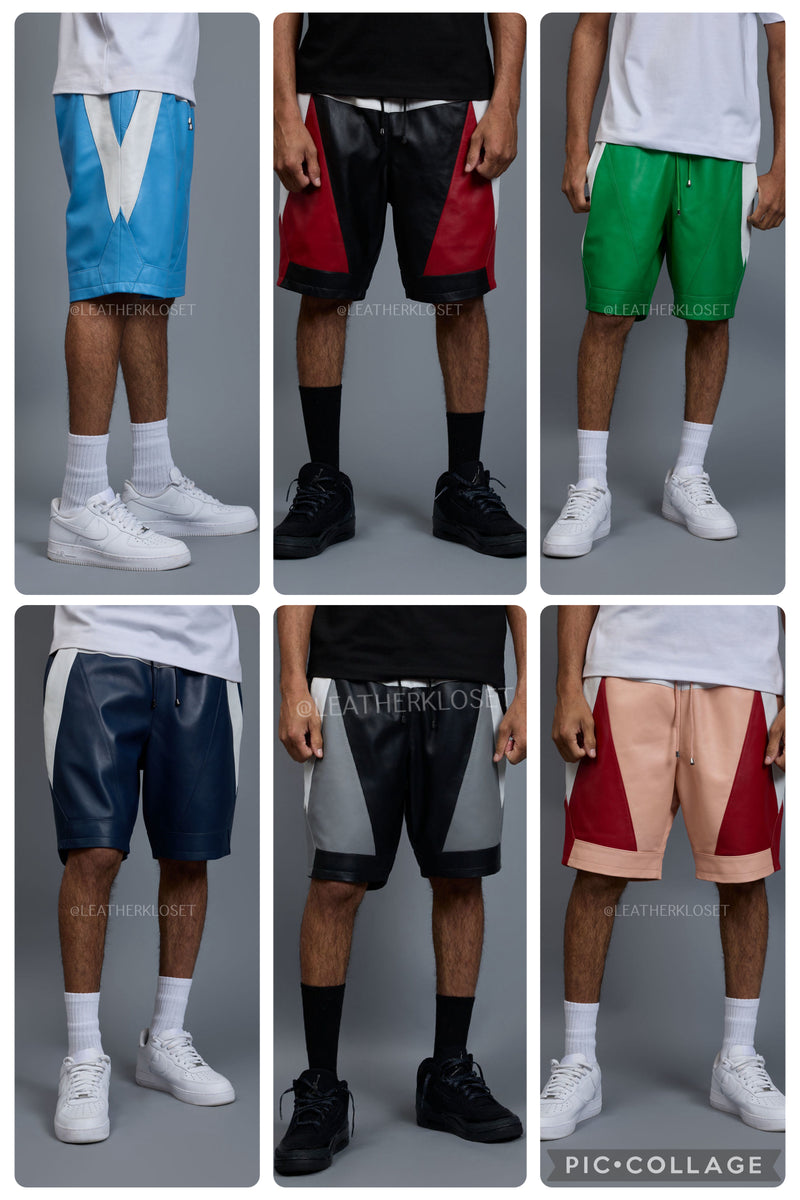 Men's Levi Leather Shorts