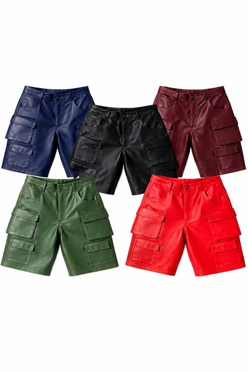 Men's Leather Apollo Shorts