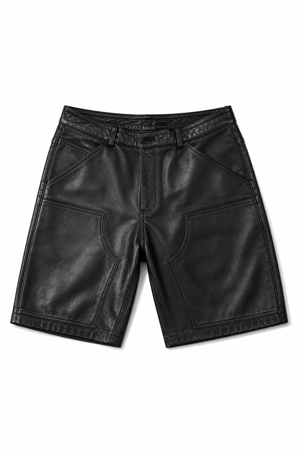 Men's Leather Carpenter Shorts – LeatherKloset