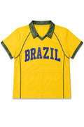 Men's Leather Football Jersey [Brazil]