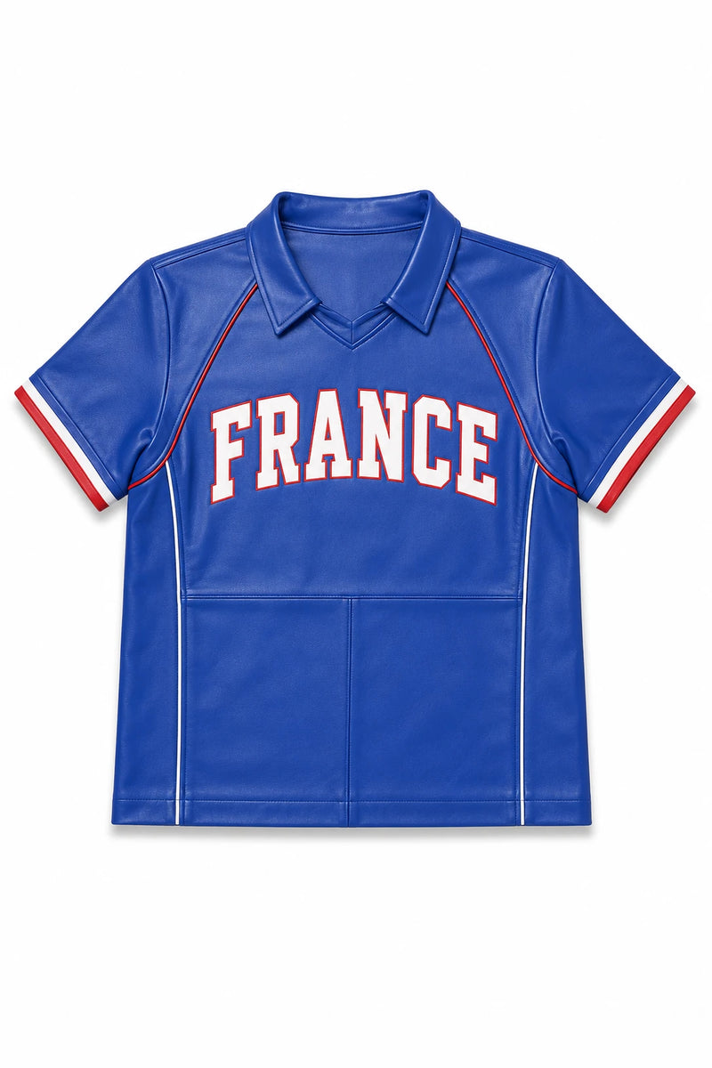 Men's Leather Football Jersey [France]