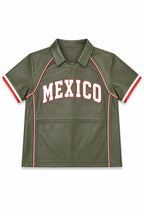Men's Leather Football Jersey [Mexico]
