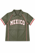 Men's Leather Football Jersey [Mexico]