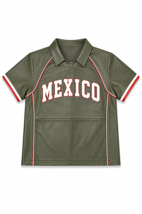 Men's Leather Football Jersey [Mexico]