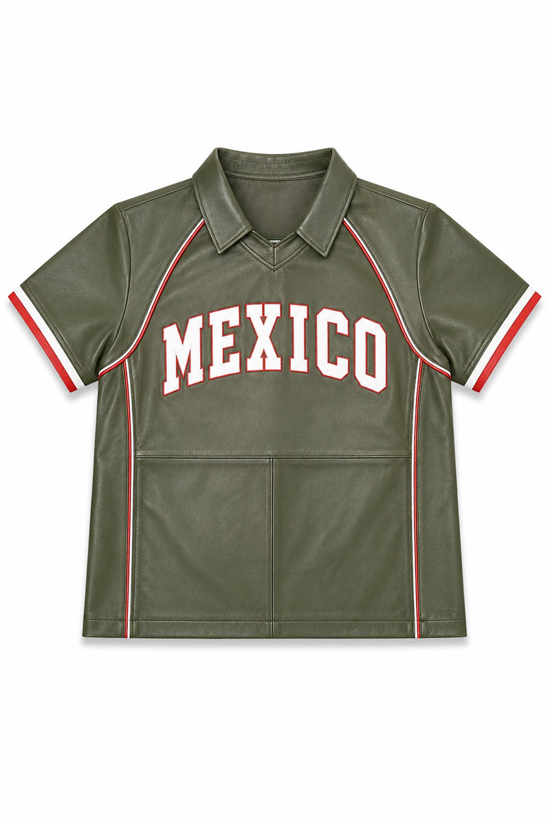 Men's Leather Football Jersey [Mexico]