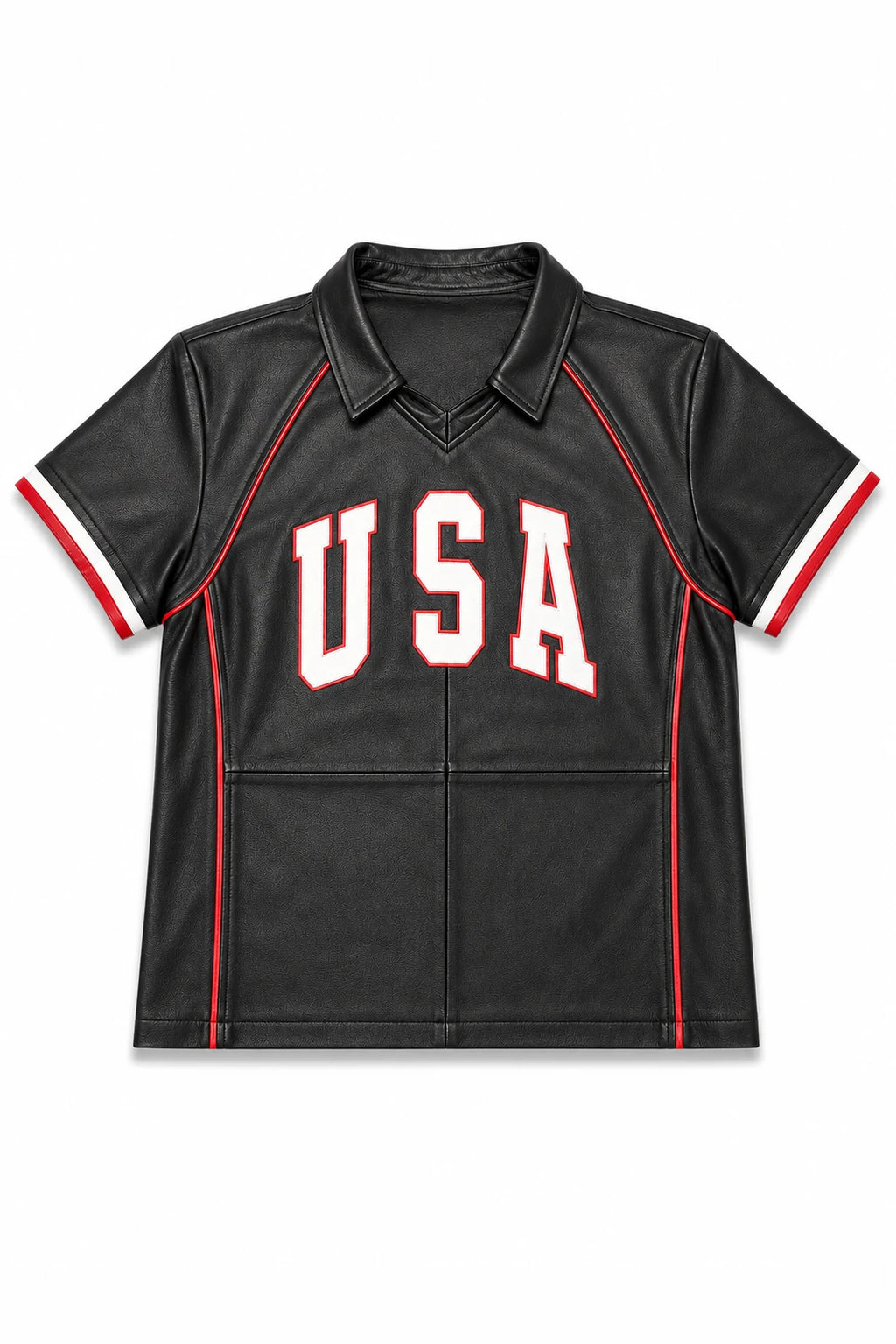 Men's Leather Football Jersey [USA]