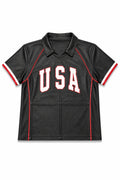 Men's Leather Football Jersey [USA]