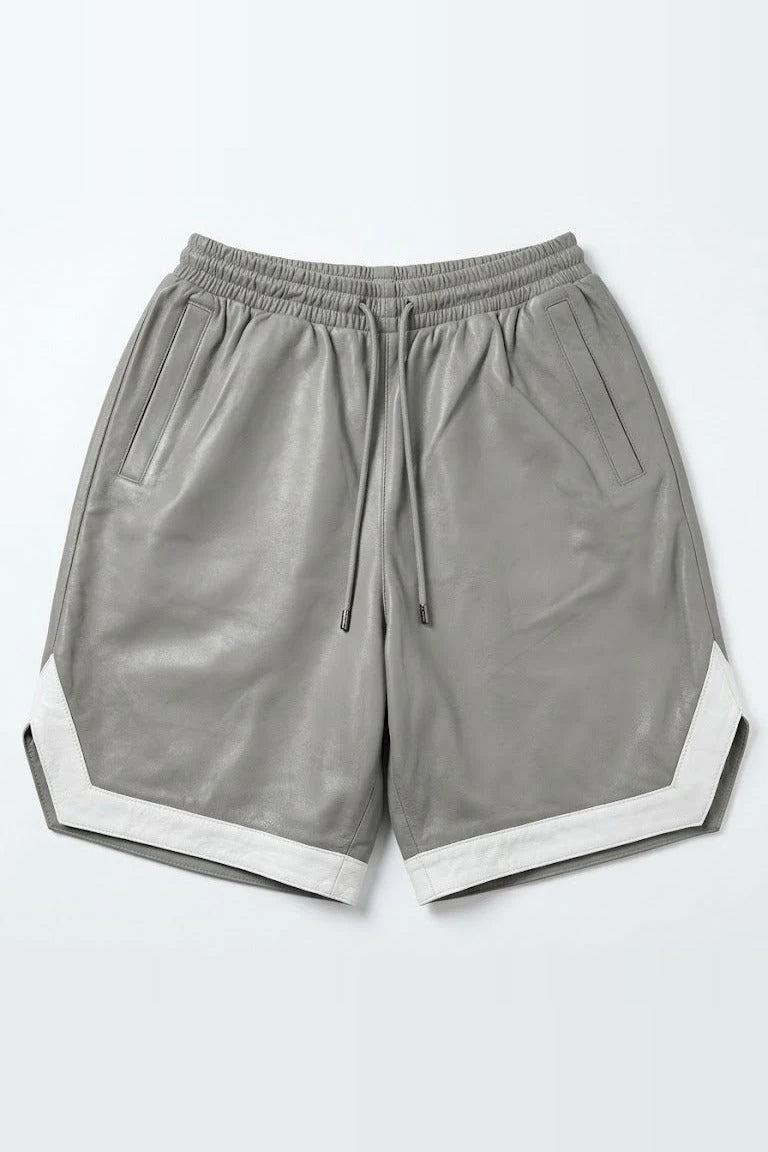 Men's Leather Shorts