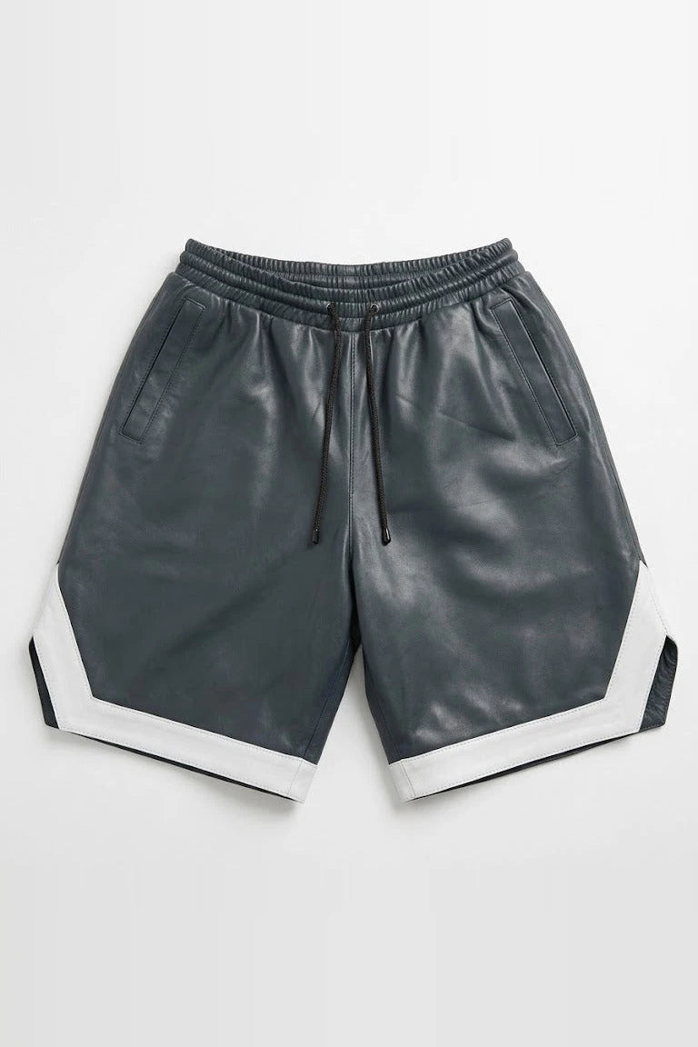 Men's Leather Shorts