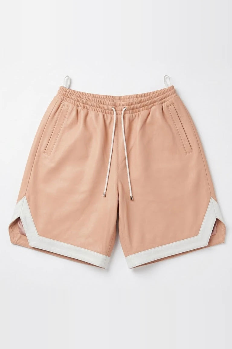 Men's Leather Shorts