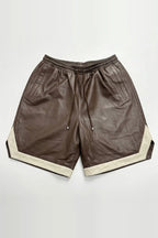 Men's Leather Shorts