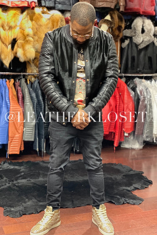 Men's Meek Bomber Jacket [Black]