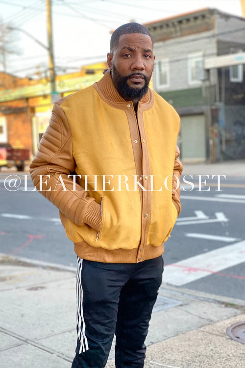 Men's Meek Bomber Jacket Wheat