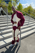 Men's Moto Set — Cotton Twill & Leather