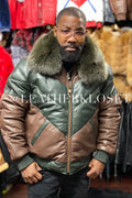 V-Bomber With Premium Fox Collar [Beef & Broccoli]