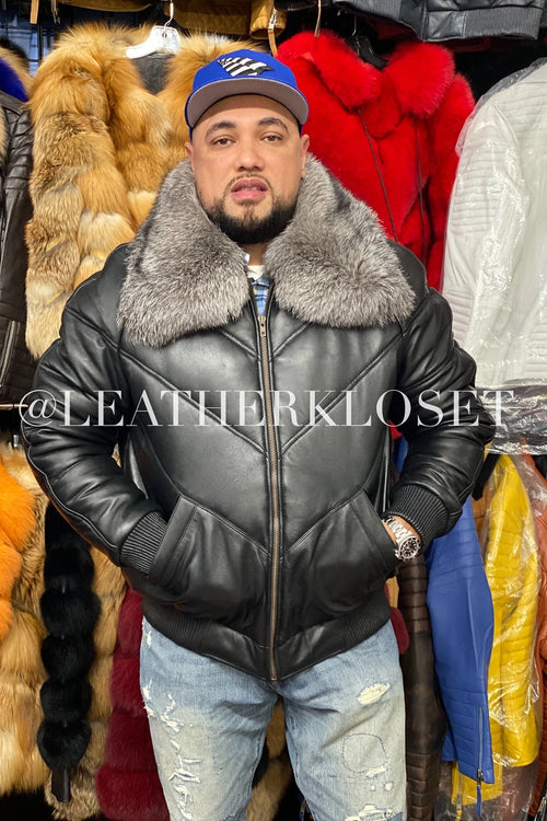 V-Bomber With Premium Fox Collar