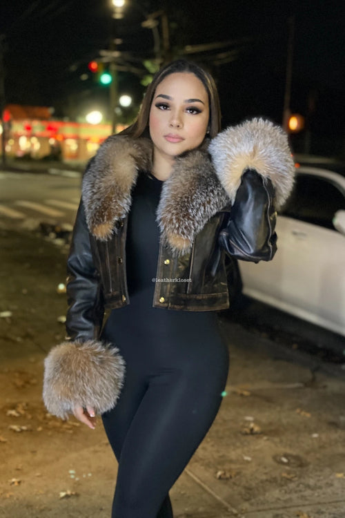 Women's Rose Jean Jacket Copper [Crystal Fox]