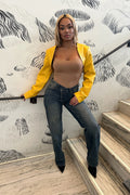 Women's Shorty Slim-Fit Long Sleeve Bolero [All Colors]