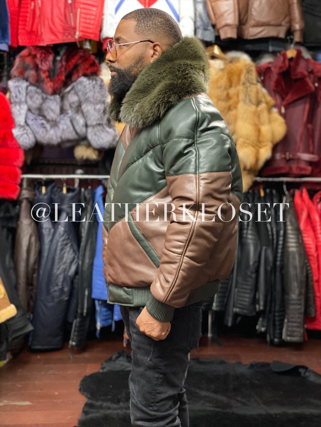 V-Bomber With Premium Fox Collar [Beef & Broccoli]