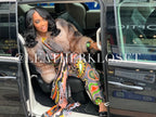 Women's Yandy Crystal Fox Bomber Jacket