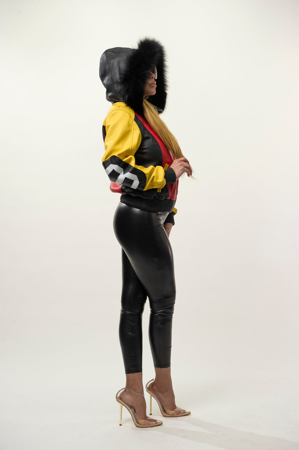 Women's 8 Ball Jacket With Premium Fox Fur Hood