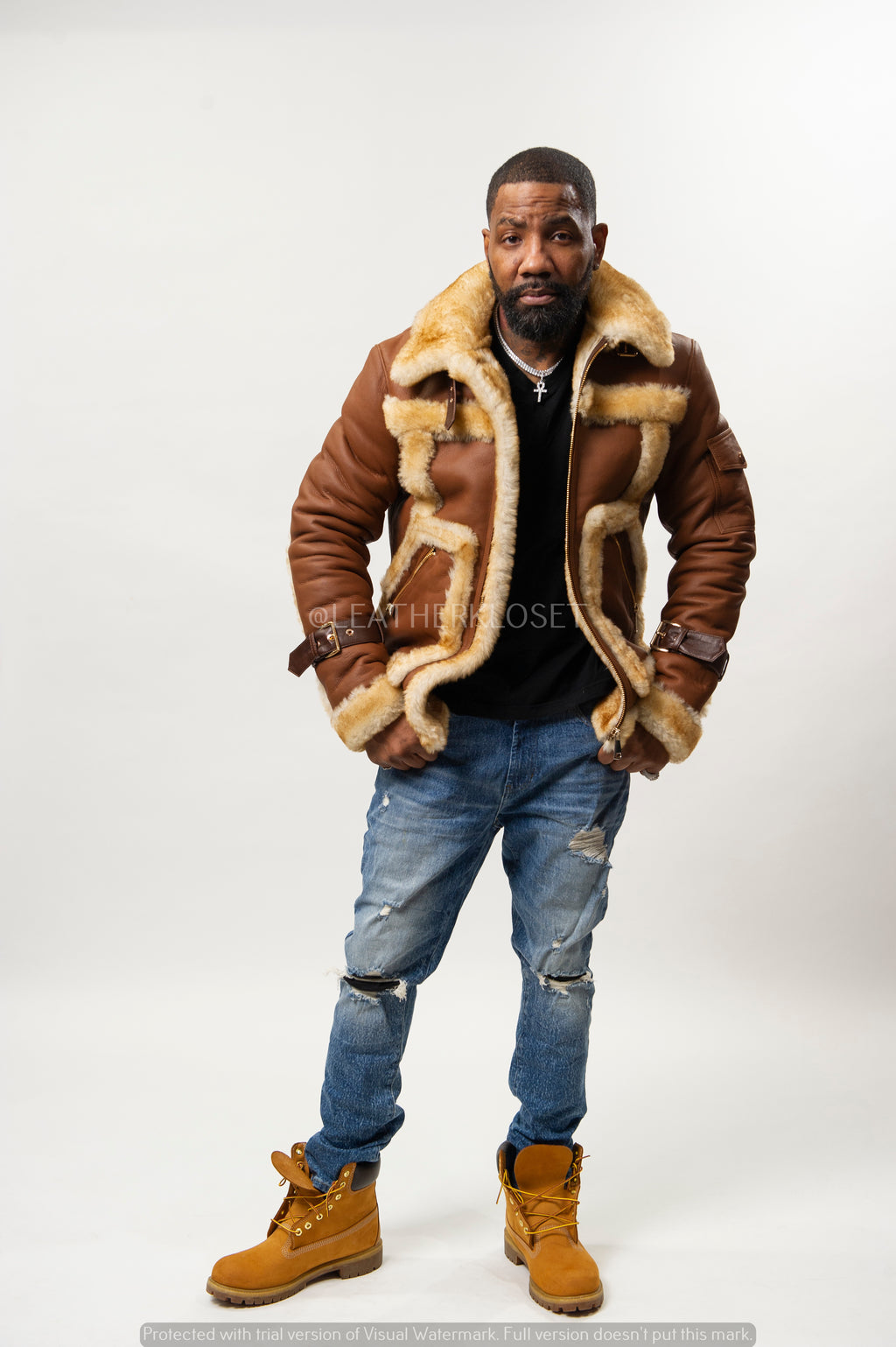 Men's Carter Shearling Jacket