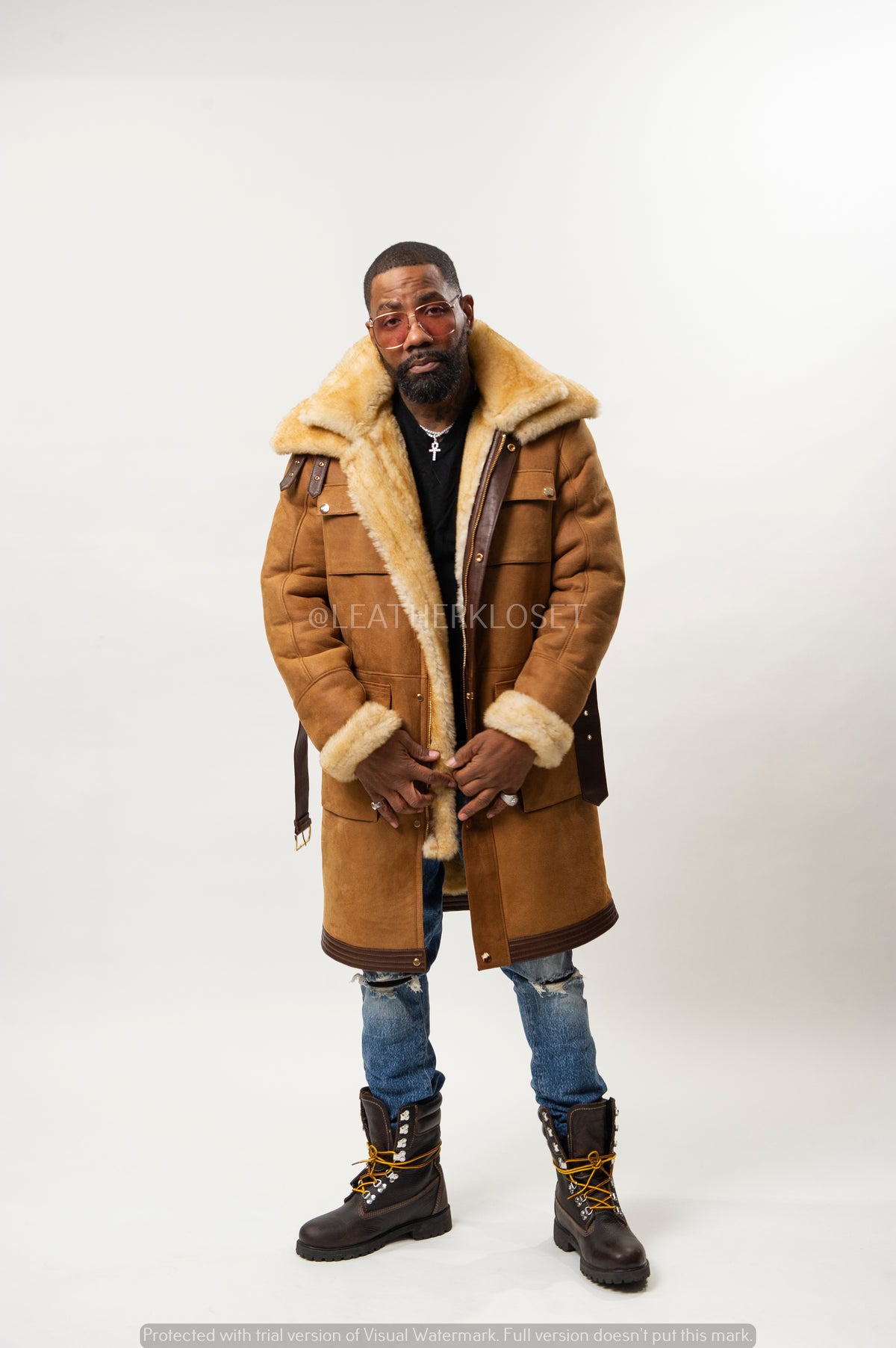 Men's Milan Sheepskin Shearling Coat