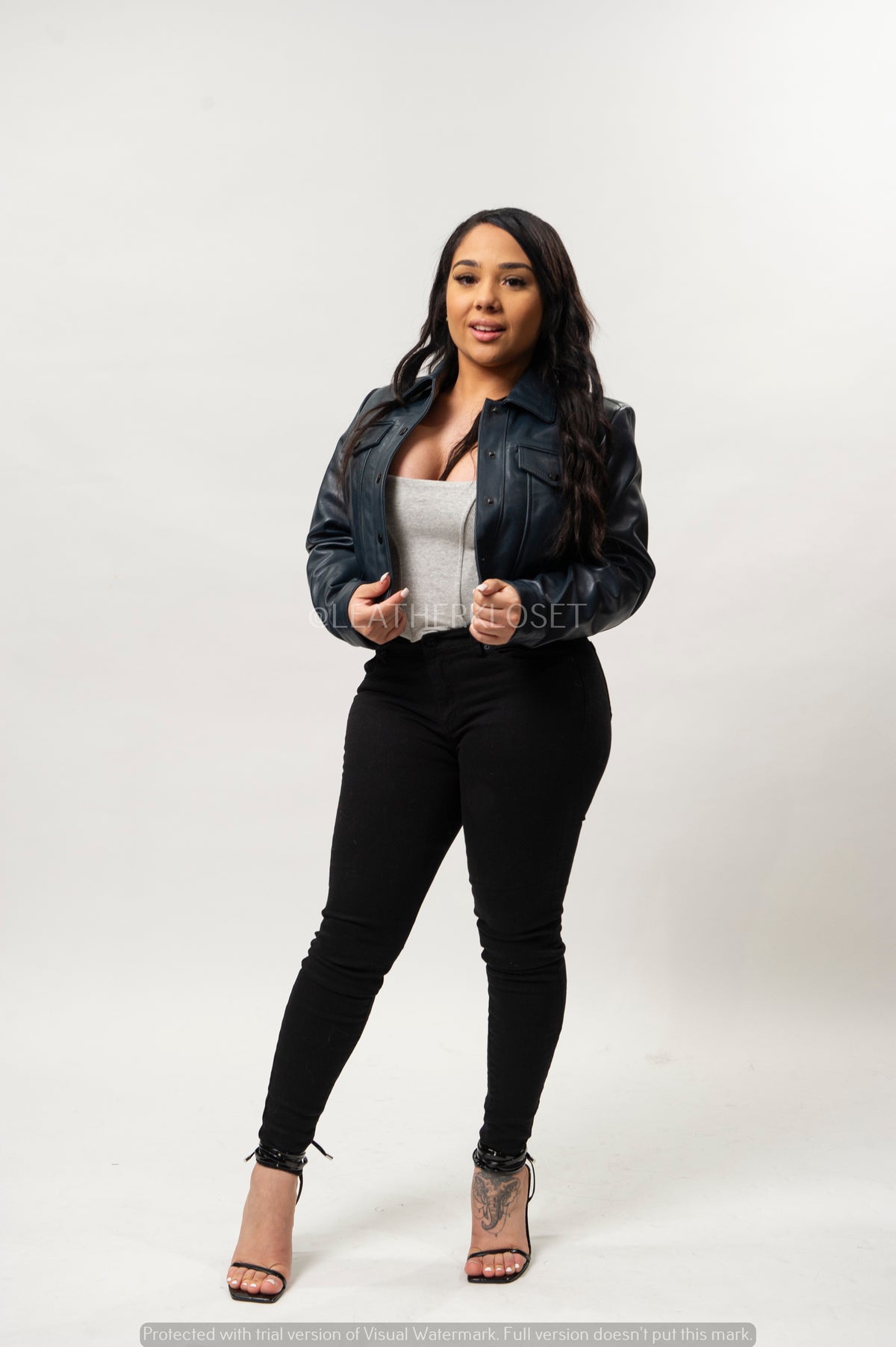 Women's Jean Jacket [Navy]