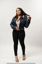 Women's Jean Jacket [Navy]