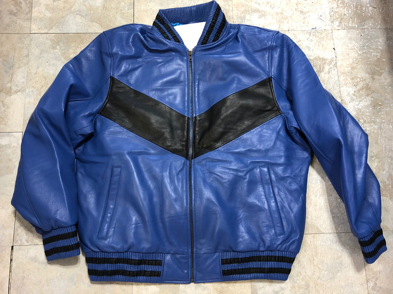 Men's V-Bomber Baseball Jacket Royal [Blue/Black]