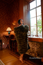 Women's Alia Fox Coat [Olive]