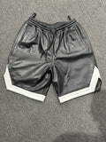 Men's Leather Shorts