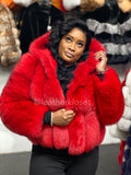 Women's Luna Fox Jacket [Red]