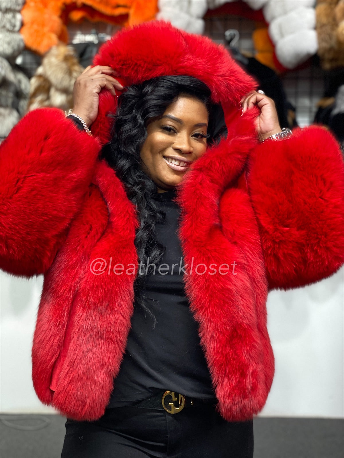 Women's Luna Fox Jacket [Red]