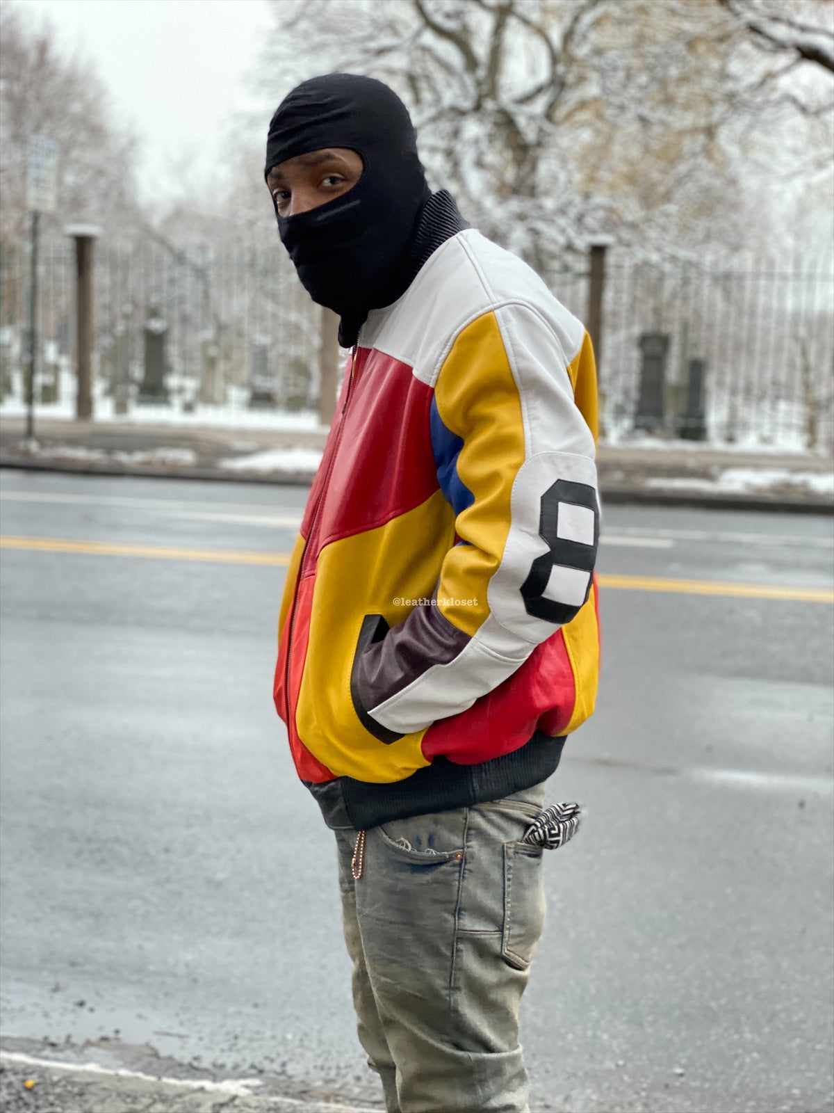 Men's 8 Ball Jacket [Mulit-Color] – LeatherKloset