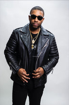 Men's Jay Biker Jacket Black